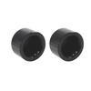Pair Front Black Axle Cap Nut Cover Fit for Harley Touring Dyna Road Kings Glide