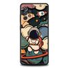 Cartoon Cute Cosmonaut Phone Case for Samsung Galaxy A55 A35 A17 A07 A15 A13 A25 A51 A71 A72 A73 A32 A52 A52S A41 Soft TPU Shell