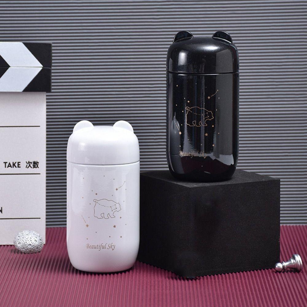 Small Capacity Vacuum Flask 304 Stainless Steel Thermal Mug Cute Coffee Mug  Friend