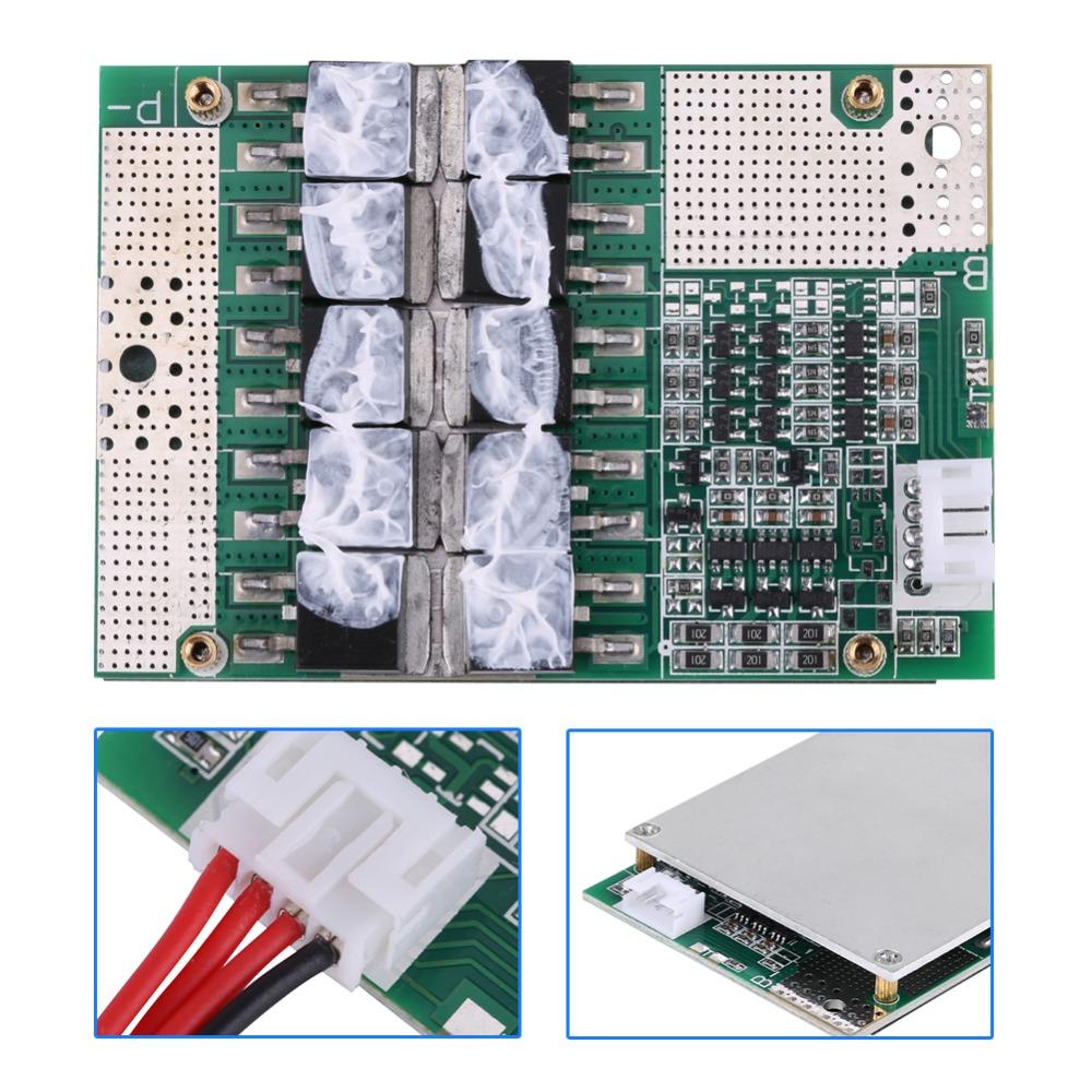 3S 11.1V/12V/12.6V 50A Balance Battery PCB Board BMS PCB Protection Board  For 18650 Battery