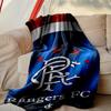 Плед Rangers FC Легкий Плед с Принтом для Дивана, Кровати, Машины, Душевный Подарок для Вашей Семьи и Друзей
