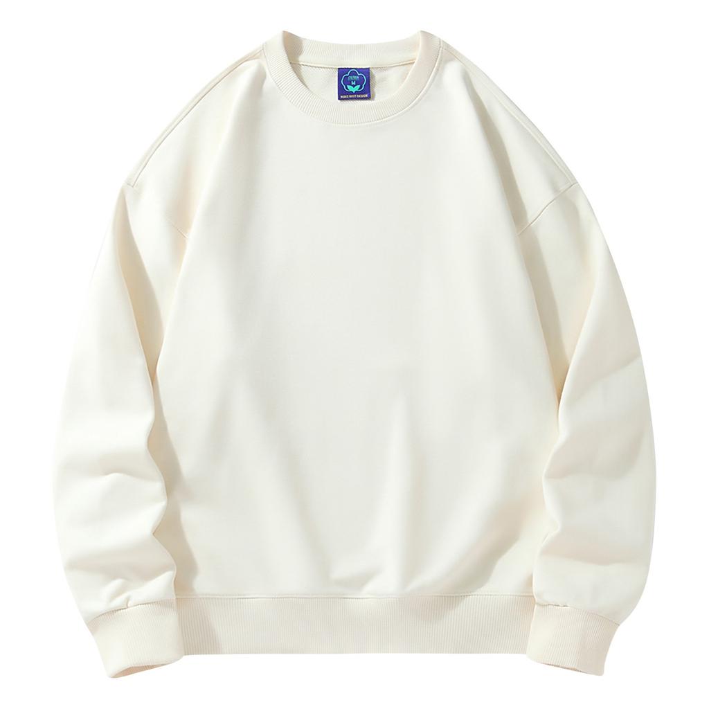 Весенний и осенний пуловер с круглым вырезом, спортивный свитер, мужской верхний свитер