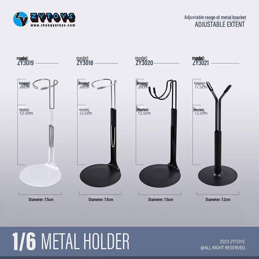 ZYTOYS 1/6 Фигурка солдата 12" Модель куклы с металлической подставкой