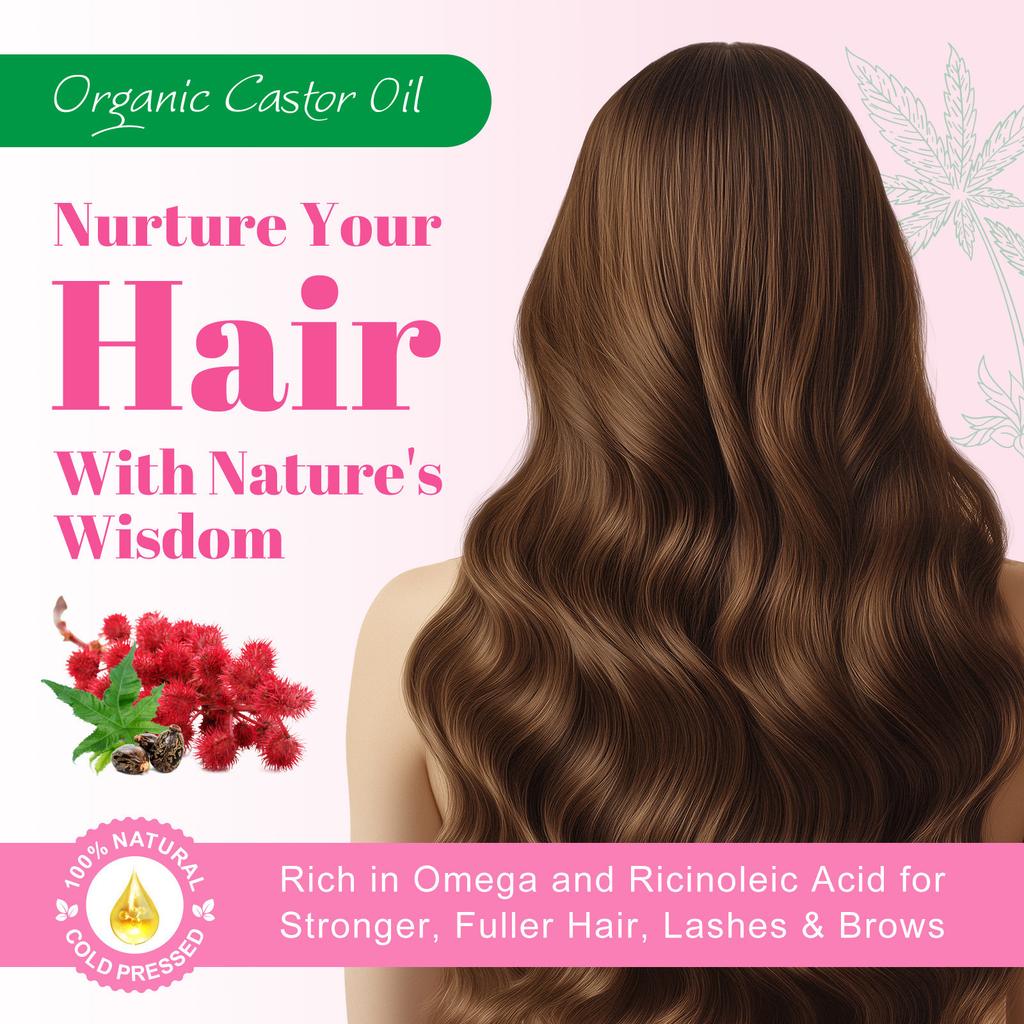 Касторовое масло Натуральное Холодное Массажное Касторовое Масло Сильный Уход За Волосами Касторовое Масло Для Волос 60 мл
