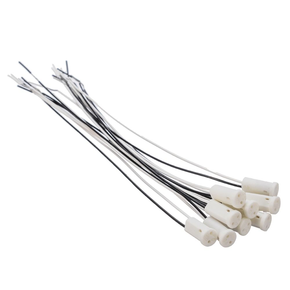 Патрон G4 Керамический патрон для лампы Держатель лампы Цоколь для лампочки для галогенной лампы