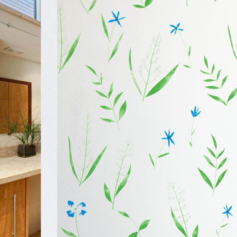 45x200 см пленка для окон витражная пленка матовая конфиденциальная оконные наклейки статическое прилипание самоклеящиеся наклейки для окон