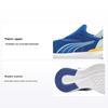 Kruz Profoam Slip Ткань На Ps Модные Удобные Низкие Кроссовки для Бега Детские кроссовки Синий 310250-09