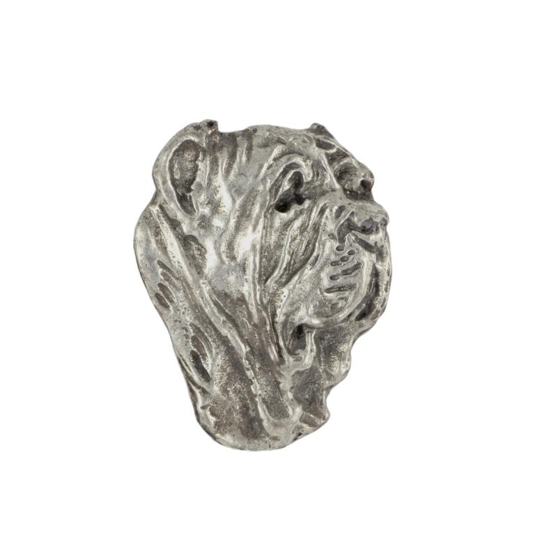 Неаполитанский мастиф, Mastino Napoletano II - Брошь в виде собаки в подарочной коробке, элегантная булавка, значок на лацкан для пиджака бренда Art-Dog