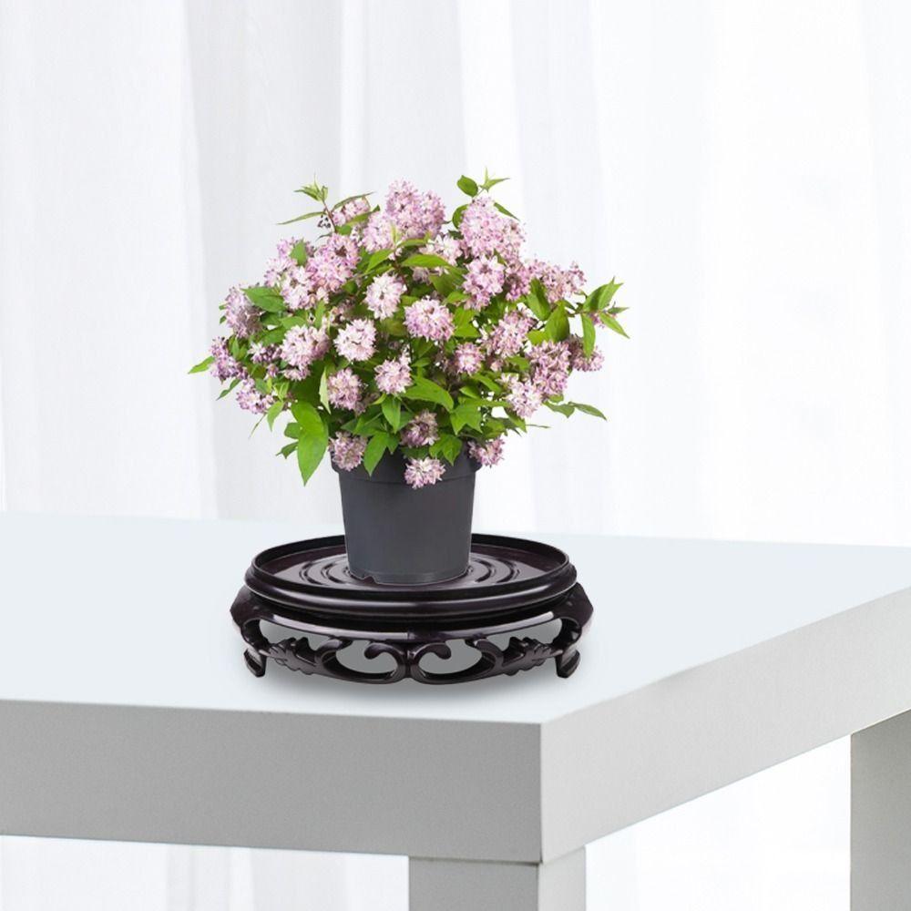 Round Flowerpot Base Plastic Flowerpot Mat Generic Flowerpot Tray  Hotel