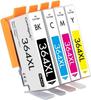 Ink Cartridge - 1001 PILES BATTERIES - 364XL - Multi-color - High Reliability - 4 Pieces