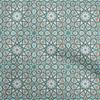 oneOone Ткань Cotton Flex темно-серого цвета Morocon Tile Dress Material Fabric Print Fabric By The Yard 40 Inch