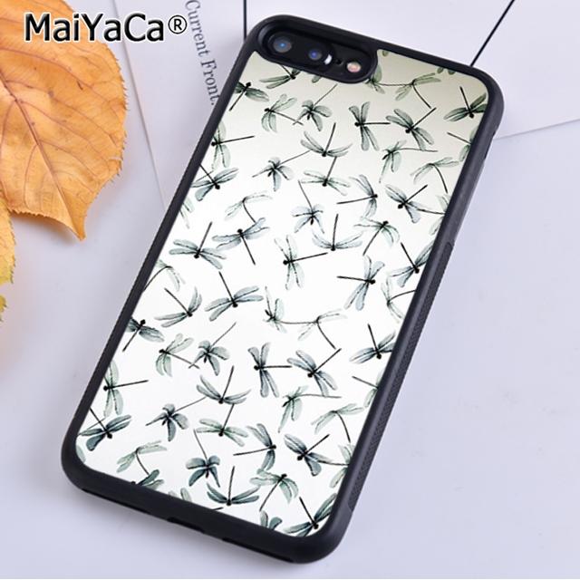MaiYaCa Colorful Dragonfly Phone Case For iPhone 17 Air 16 15 14 plus 11 12 13 Pro Max coque Cover Shell