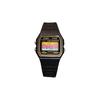 Casio Часы с кварцевым механизмом и полимерным ремешком из коллекции Custom Collection Мужские часы Черный циферблат F-91WG-9(Watch5--)