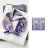 Spring And Summer Satin Long Scarf For Women Sunscreen Shawl Fashionable Beauty Scene Satin Long Scarf Versatile Travel Scarf