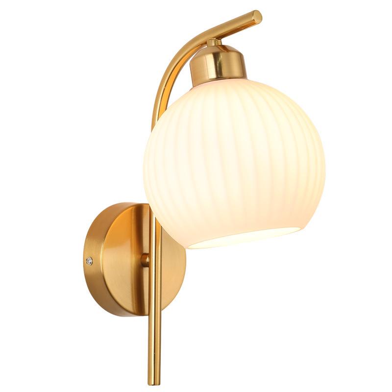 Modern Nordic LED Wall Lamp for Bedroom and Living Spaces