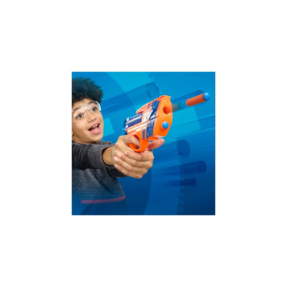 Hasbro Nerf N-Series Duo Pack Blasters with 12 Official N1 Darts for Outdoor Games Ages 8 and Up