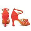 Women Tango Ballroom Latin Waltz Dance Girls Party Shoes High Heeled 7CM