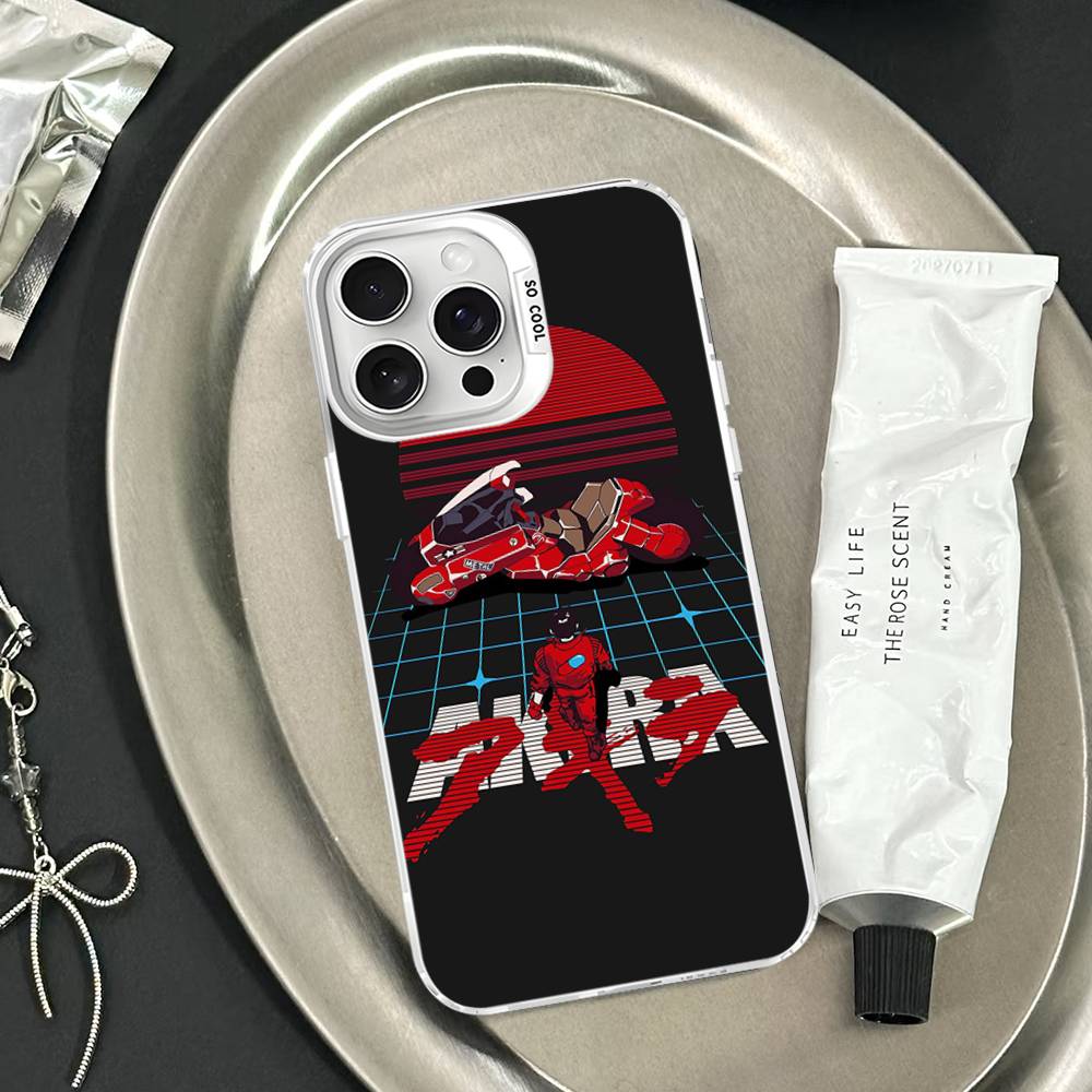 Japanese Anime A-akira Cartoon Phone Case For IPhone 16 15 14 13 12 11 Pro Max X XR XSMAX 8 7 Plus Matte Shockproof Back Cover
