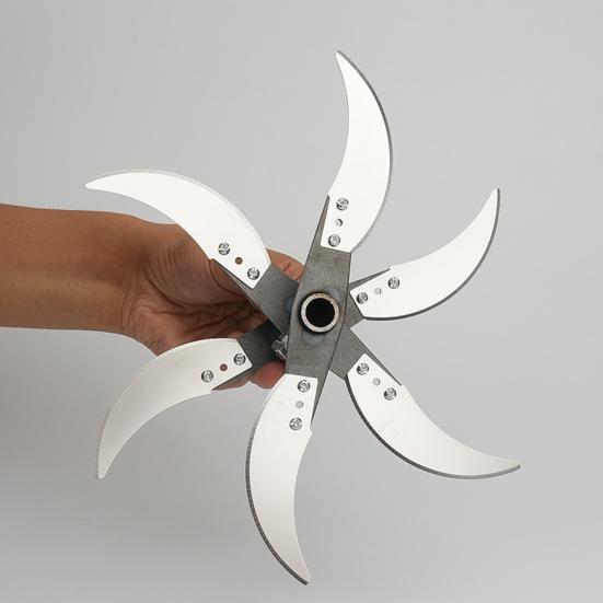 Бытовой измельчитель травы Лезвие Регулируемый диаметр Корм для скота Овощная трава Измельчение Острое лезвие из нержавеющей стали Замена