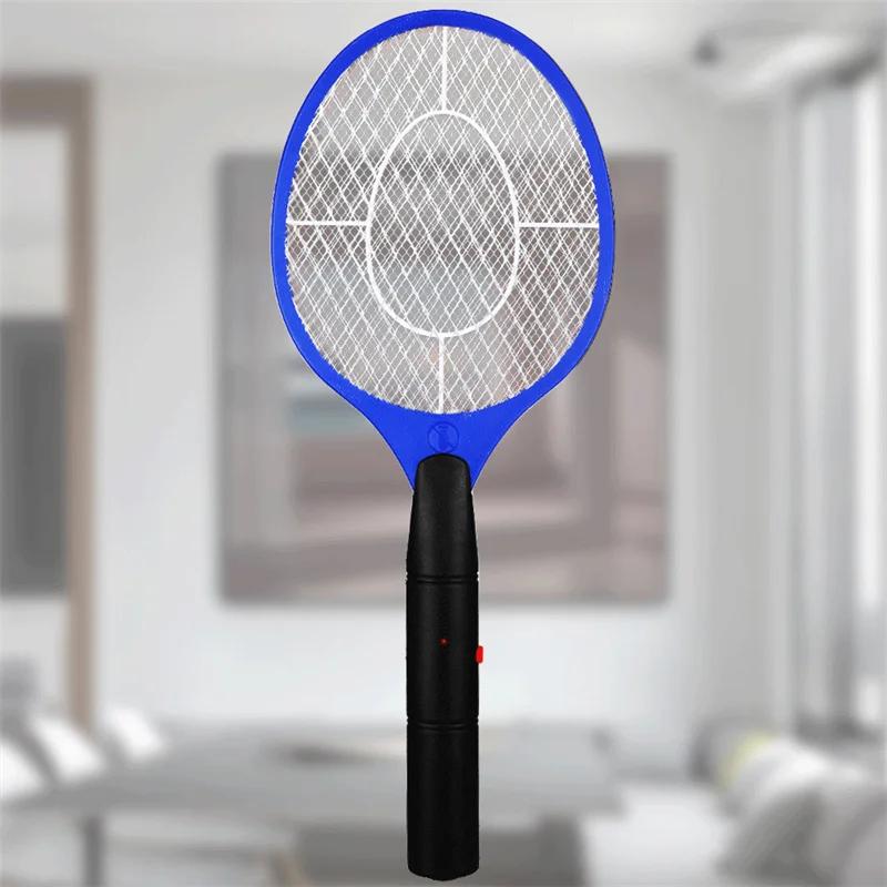 Electric Fly Insect Bug Zapper Bat Handheld Insect Fly Swatter Racket Portable Mosquitos Killer Pest Control for Bedroom Insects