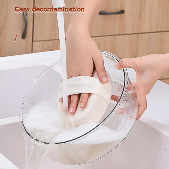 Органайзер Lazy Susan для хранения специй, вращающийся на 360 градусов, большая емкость, прозрачный поворотный столик для специй