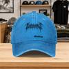 1pc New Death Metal Style Washed Baseball Cap Premium Versatile Outdoor Accessory Unisex Duckbill Hat Fashionable Trendy Clas