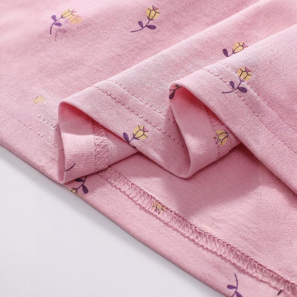 Повседневное платье с мультяшным принтом для девочек - Милое платье принцессы для детей