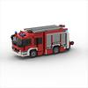 MOC-137461 Лестница Пожарная машина Скорая помощь FDNY - Нью-Йорк - Башня 21 Адская кухня Детские строительные блоки детские игрушки