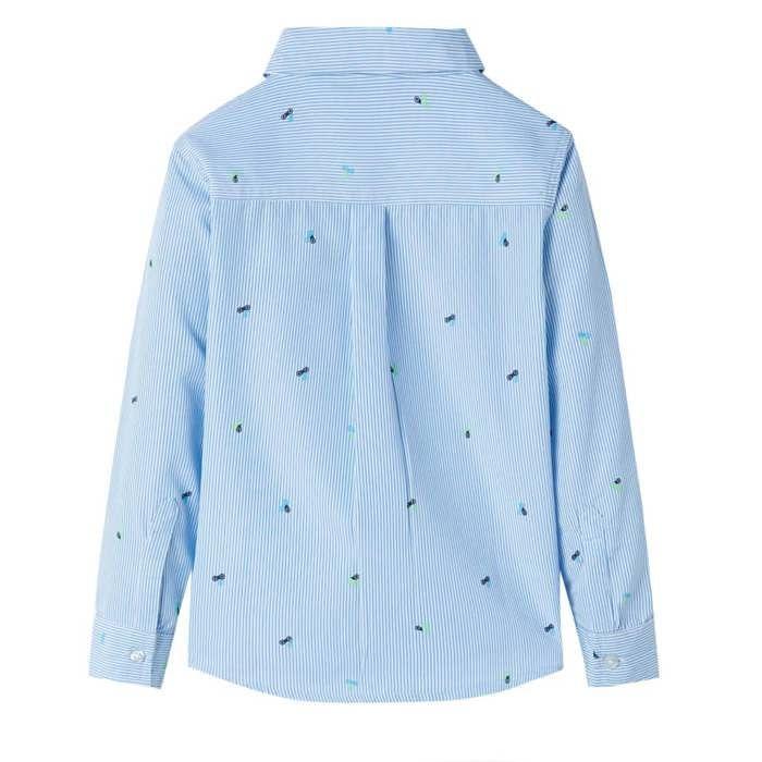 Chemise pour enfants bleu clair 5 dimensions disponibles