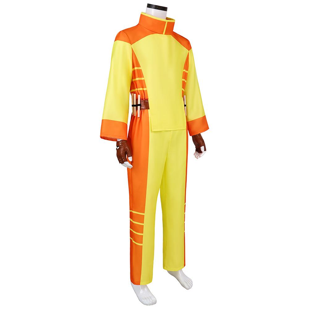 Invincible boy cos suit Invincible young man Rex suit halloween cosplay costume