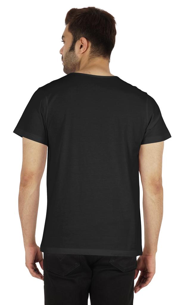 Inkmeso Футболка из хлопка с коротким рукавом, однотонная, мужская, свободного кроя, повседневная, летняя, базовая