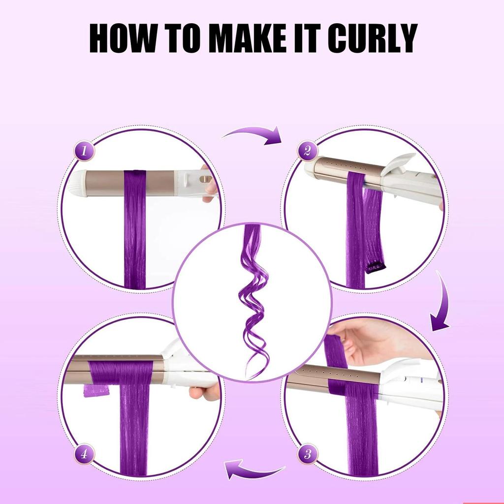 ALAN EATON 22 дюйма 5 шт./упак. блестящие волосы для наращивания на клипсе в радужной блестящей блестящей мишуре для волос термостойкие блестящие наращивание волос