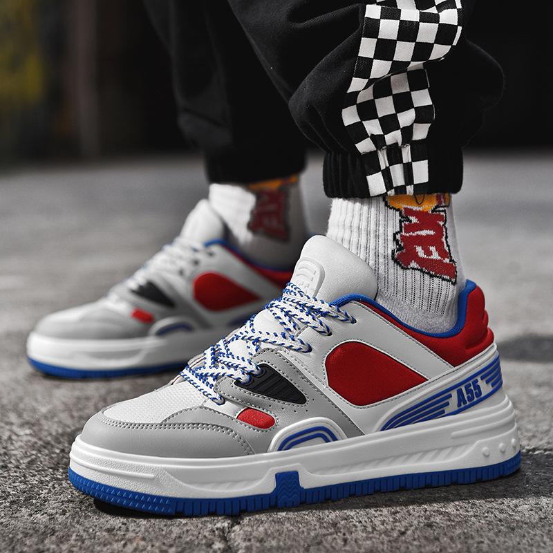 Мужская и женская дышащая повседневная спортивная обувь, уличная нескользящая обувь для бега, модная баскетбольная обувь