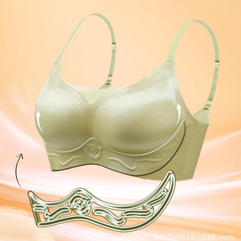 Tube Top Seamless Smooth One-piece Fixed Cup Underwear Female Soft Support Small Chest Push-up Bra