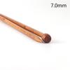 2 Pcs/Lot Wool Weaving Crochet Hook Bamboo Knitting Needle Single-end For Sweater