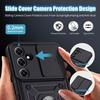Coque de Protection - BOOLING - pour Samsung Galaxy A17 4G/5G - Noir - Antichoc - Avec Anneau