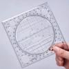 Чертежная линейка Геометрический шаблон для рисования Springhall Angle Circle Maker Чертежная линейка