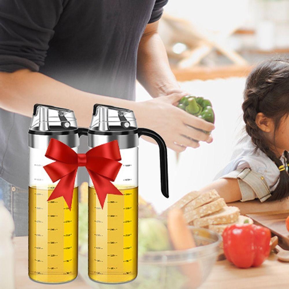 Оливковое Масло Уксус Соус Соевый Домашние Принадлежности Стеклянная Масленка Контейнер для Приправ Бутылка для Масла Диспенсер для Масла