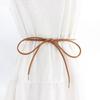 Korean Style Thin Belt Dress Decoration Belts PU Leather Waist Belt Simple Women Waistband  Girls