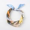 Silk Scarf Versatile Print 53 * 53 Square Scarf Summer Temperament Scarf Women's Gift