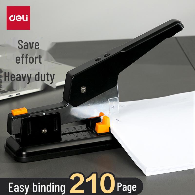 Deli Heavy-Duty Office Stapler for Thick Documents