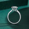 Tancise Classic стерлингового серебра 925 пробы кольцо с цирконом женские ювелирные изделия свадебное обещание вечерние подарок