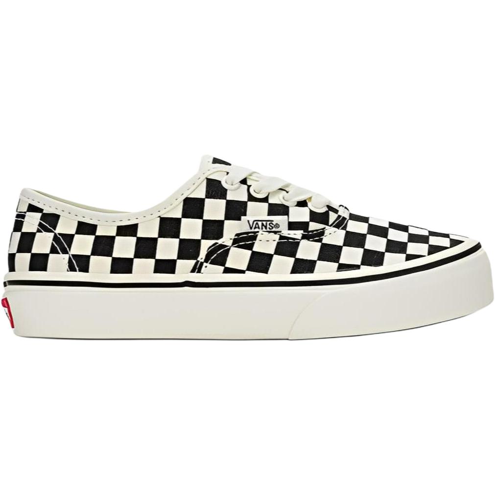 Vans Оригинальные прочные детские кеды для скейтбординга с низким верхом в клетку, детские кроссовки, черно-белые VN000WWXKIG