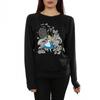 Alice In Wonderland Womens/Ladies Flowers Cotton Sweatshirt