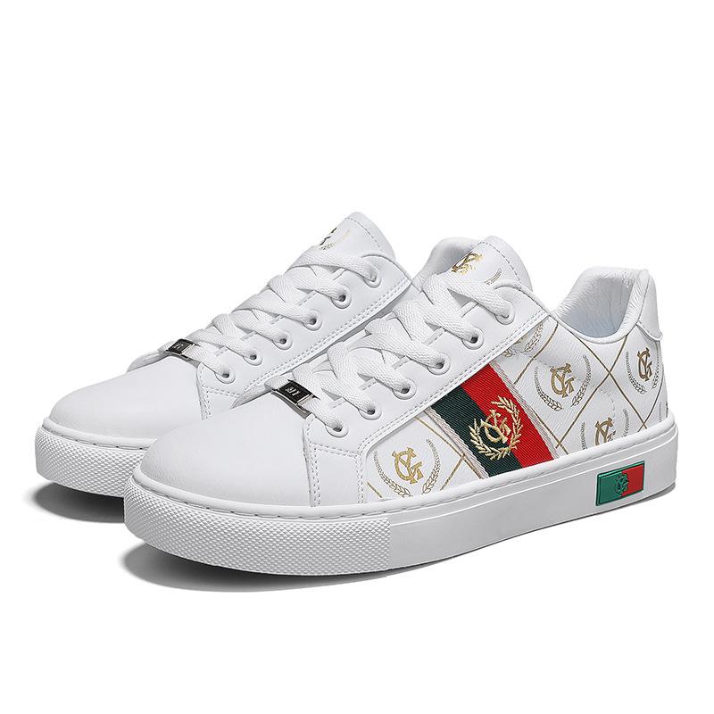 Весенняя мужская обувь 2025 года, новые кожаные туфли для скейтбординга, студенческая ниша, корейская версия, модная обувь, мужская спортивная и повседневная обувь, универсальные модели