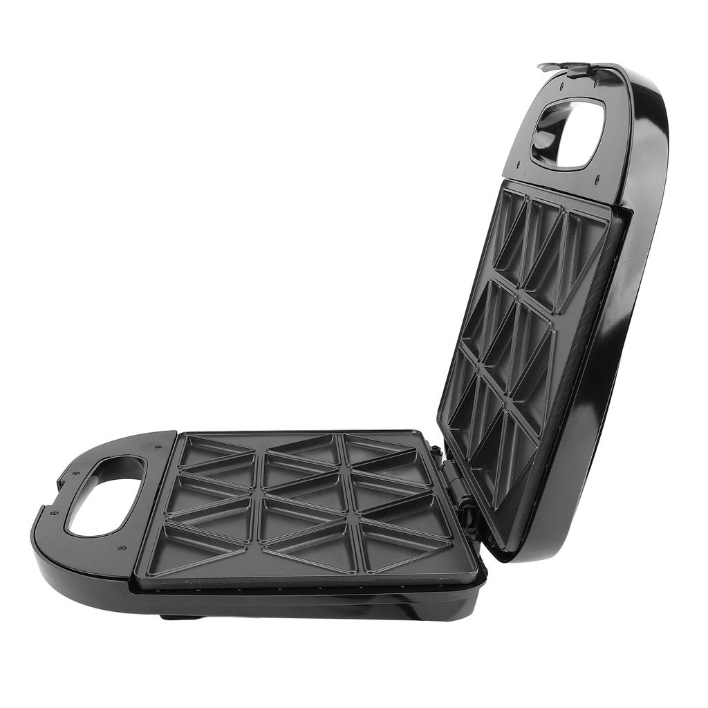 Мини-сэндвичница 1400 Вт, алюминиевая, антипригарная, электрическая, пресс для сэндвичей на завтрак, для домашнего набора