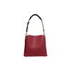 New COACH Willow Pebbled Leather Bucket Bag, Shoulder Bag, Crossbody Bag Medium Women's Cherry Red C3766-B4CY