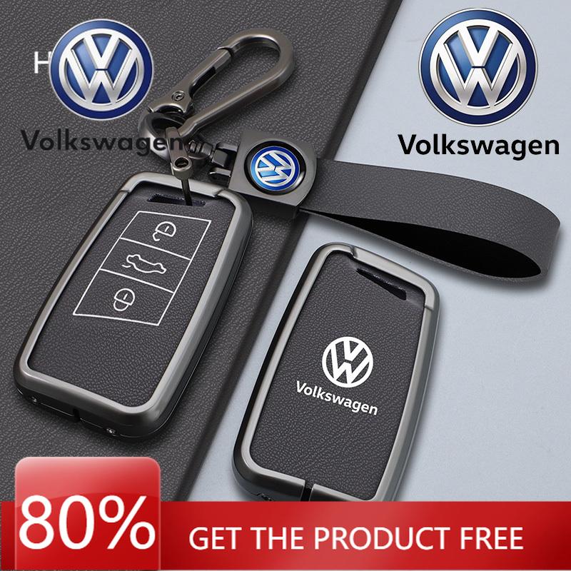 Для VOLKSWAGEN Чехол-брелок из цинкового сплава и кожи для автомобильного ключа Защитный держатель-оболочка для VW Volkseagen Passat B8 Magotan Автомобильный брелок