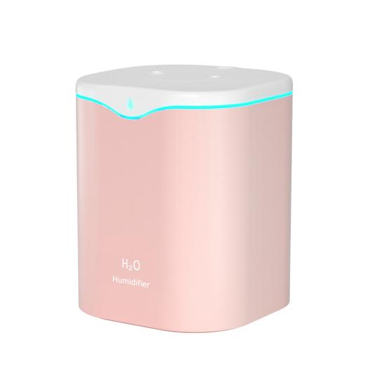 Double Spray Air Humidifier Air Purification 2L USB Fine Mist Humidifier for Home AVE