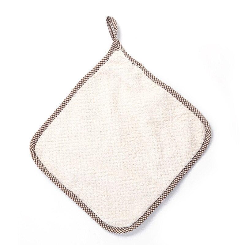 Мягкие кухонные полотенца для посуды, ткань из микрофибры, супер впитывающее подвесное полотенце для рук, кухонные инструменты